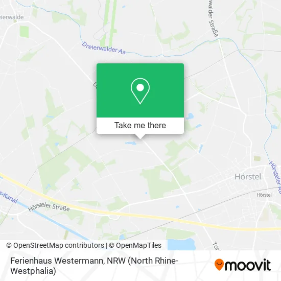 Карта Ferienhaus Westermann