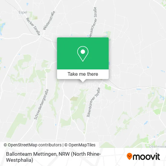 Карта Ballonteam Mettingen