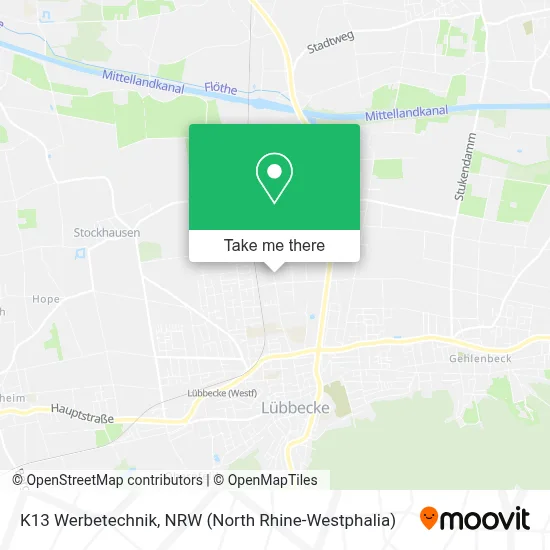 K13 Werbetechnik map