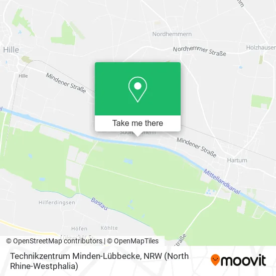 Карта Technikzentrum Minden-Lübbecke