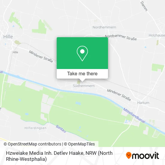 Карта Hzweiake Media Inh. Detlev Haake