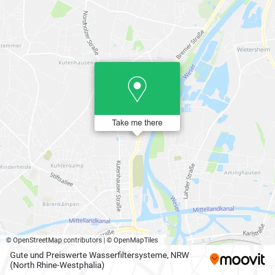 Карта Gute und Preiswerte Wasserfiltersysteme