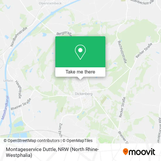 Карта Montageservice Duttle
