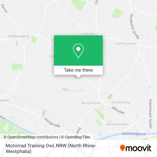 Motorrad Training Owl map