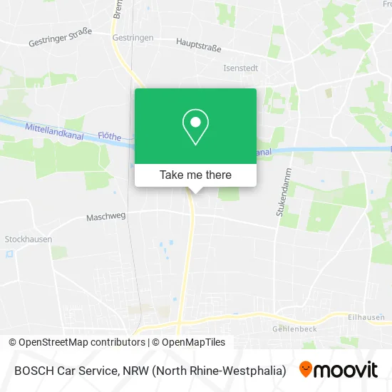 Карта BOSCH Car Service