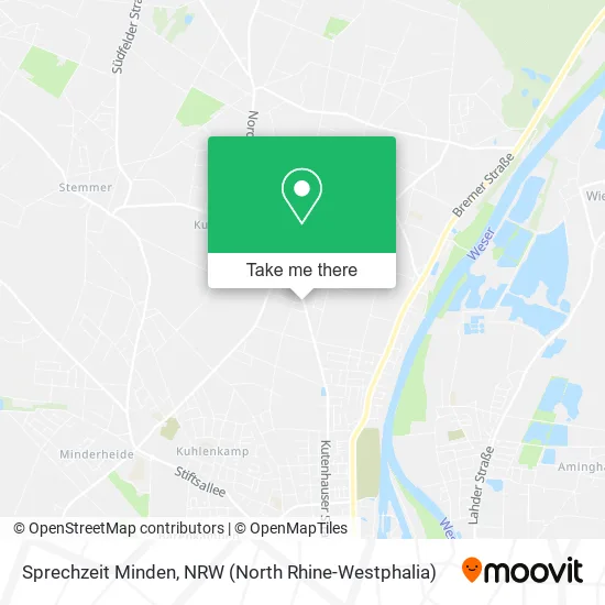 Карта Sprechzeit Minden