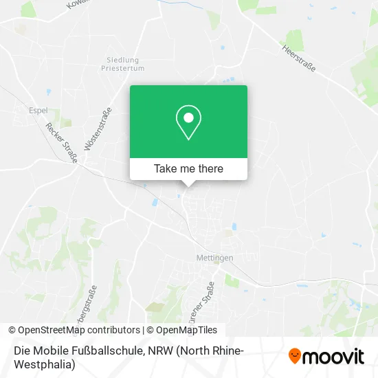 Карта Die Mobile Fußballschule