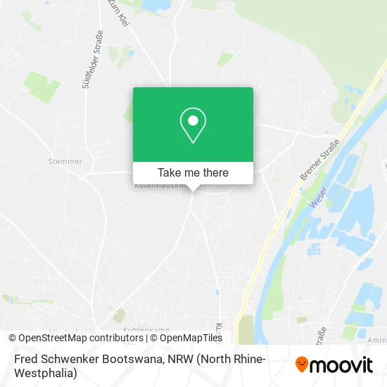 Карта Fred Schwenker Bootswana