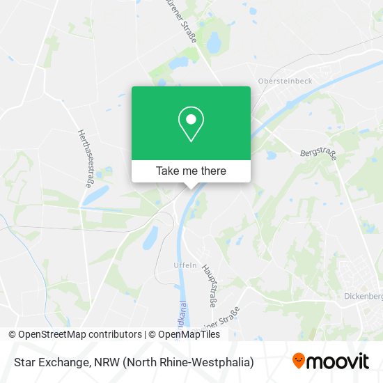 Star Exchange map