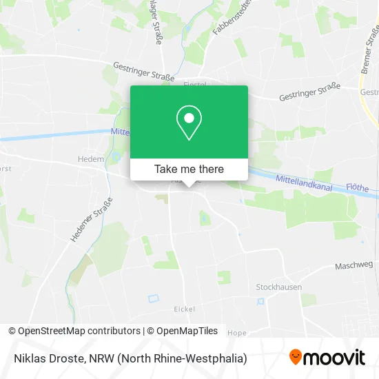 Карта Niklas Droste