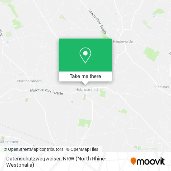 Карта Datenschutzwegweiser