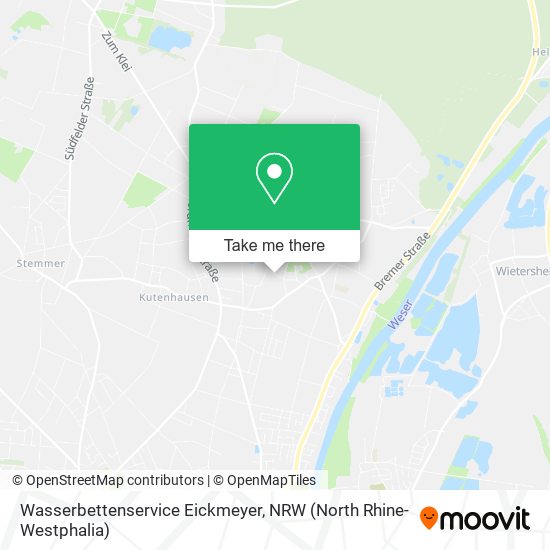 Wasserbettenservice Eickmeyer map