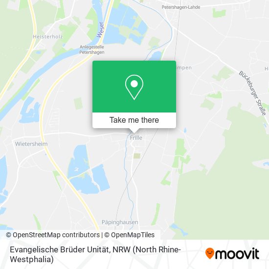 Evangelische Brüder Unität map