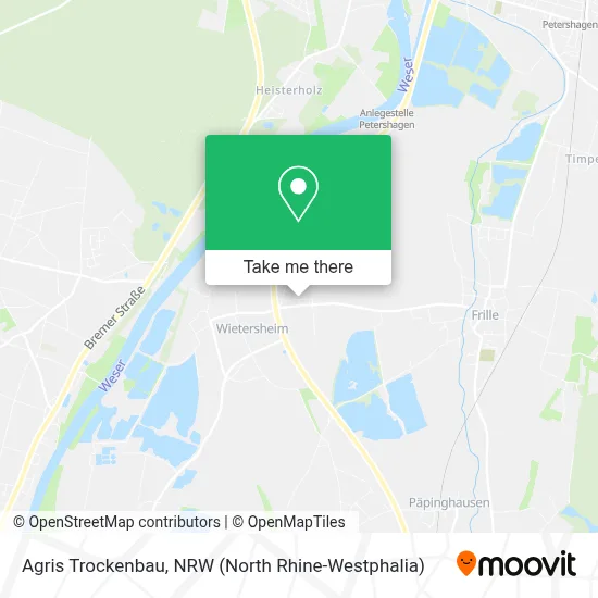 Agris Trockenbau map