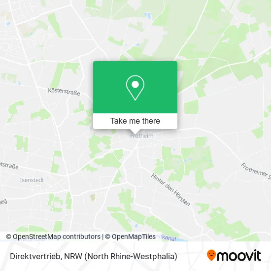 Карта Direktvertrieb