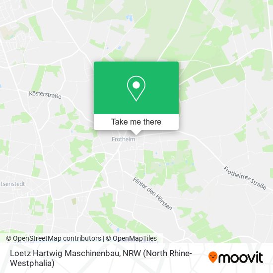 Loetz Hartwig Maschinenbau map