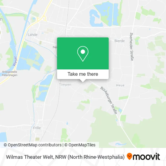 Wilmas Theater Welt map