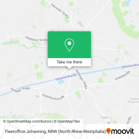 Карта Fleetoffice Johanning