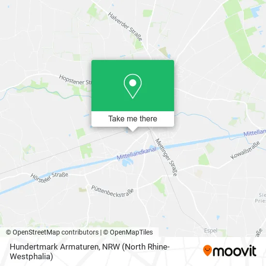 Карта Hundertmark Armaturen