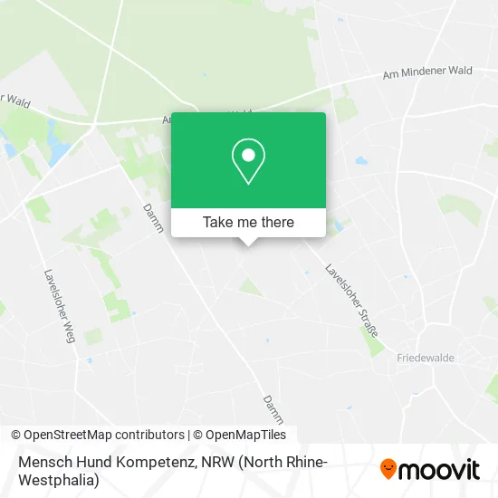 Mensch Hund Kompetenz map