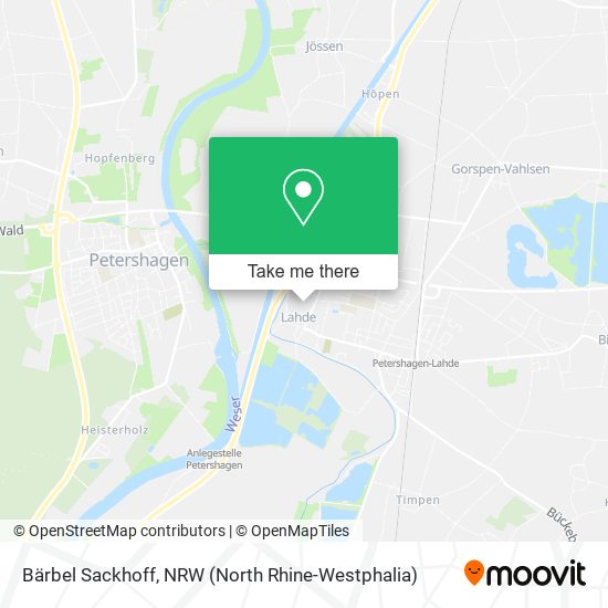 Bärbel Sackhoff map
