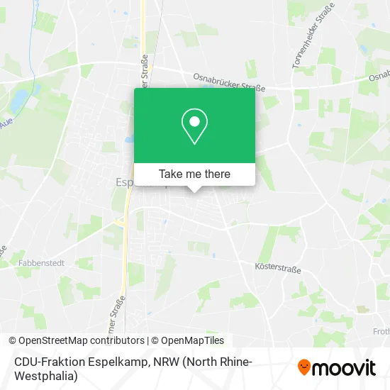 Карта CDU-Fraktion Espelkamp