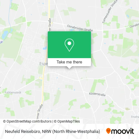 Карта Neufeld Reisebüro