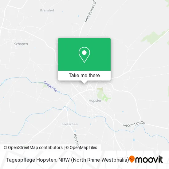 Карта Tagespflege Hopsten