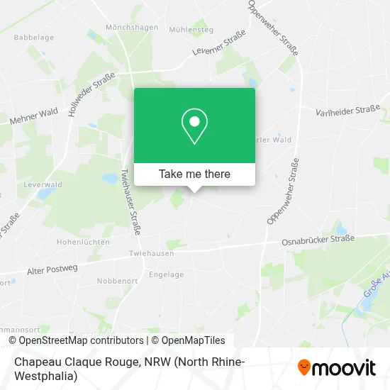 Chapeau Claque Rouge map