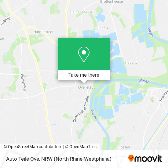 Карта Auto Teile Ove