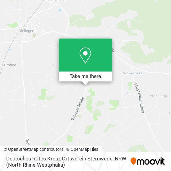 Deutsches Rotes Kreuz Ortsverein Stemwede map