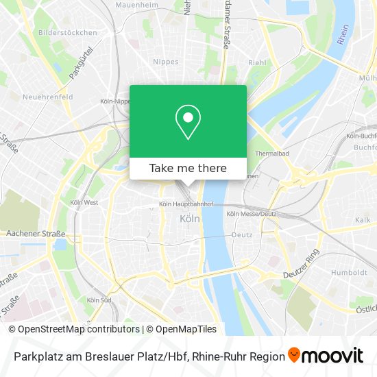 Parkplatz am Breslauer Platz / Hbf map