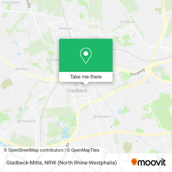 Карта Gladbeck-Mitte