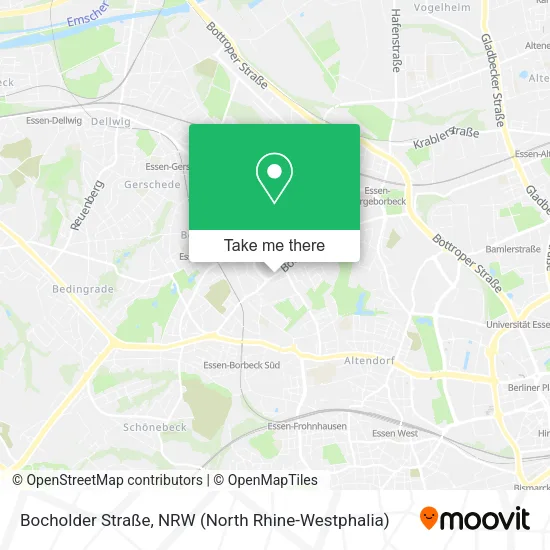 Карта Bocholder Straße