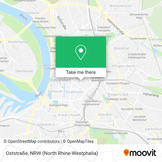 Oststraße map