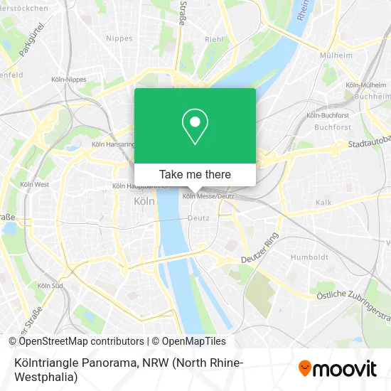 Карта Kölntriangle Panorama