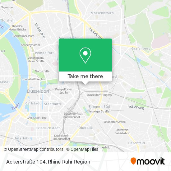 Ackerstraße 104 map