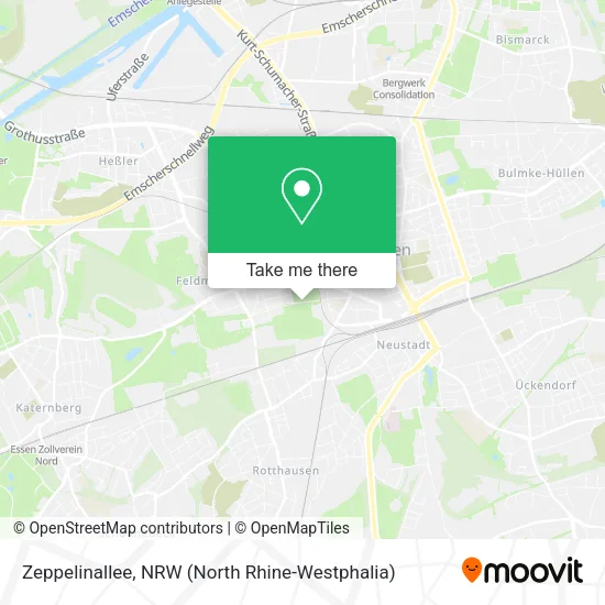 Карта Zeppelinallee