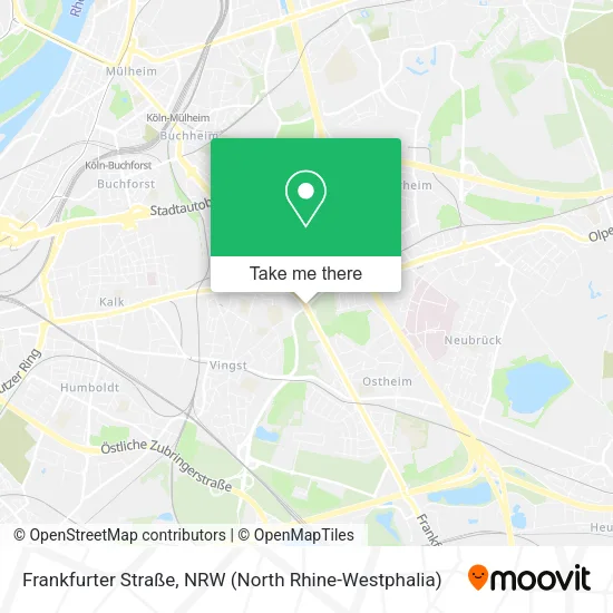 Карта Frankfurter Straße