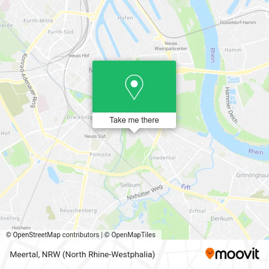 Карта Meertal