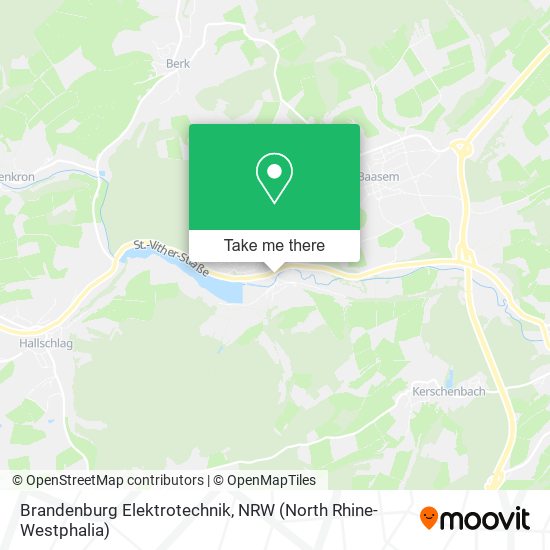 Brandenburg Elektrotechnik map