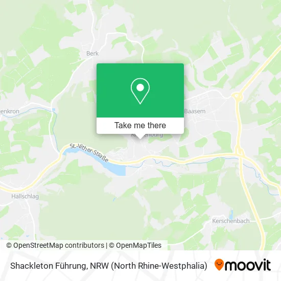 Карта Shackleton Führung