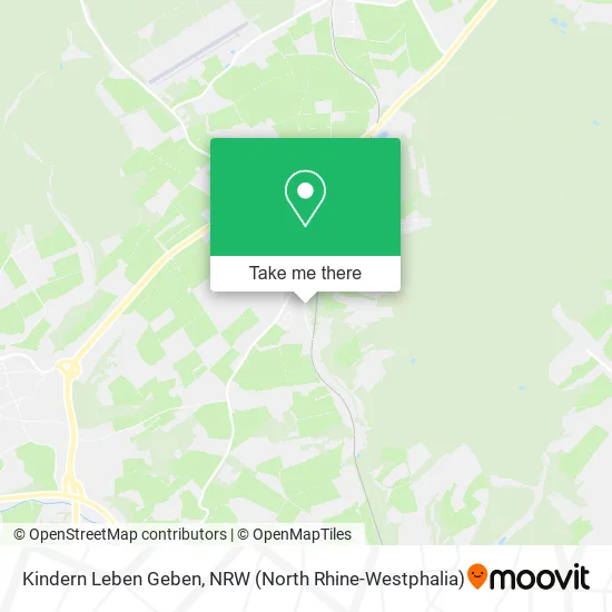 Карта Kindern Leben Geben