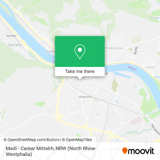 Карта Medi - Center Mittelrh