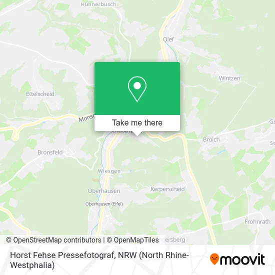 Horst Fehse Pressefotograf map