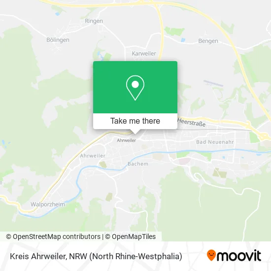 Карта Kreis Ahrweiler