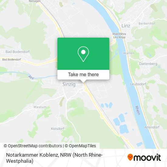 Карта Notarkammer Koblenz