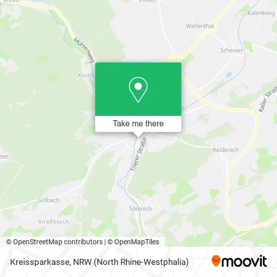 Карта Kreissparkasse