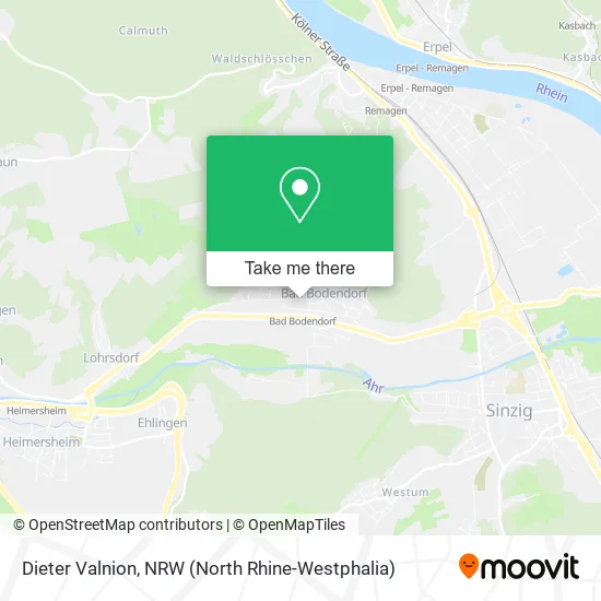 Карта Dieter Valnion