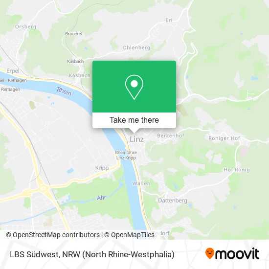 Карта LBS Südwest
